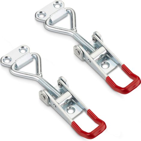 2er Set SOTECH Spannverschluss M5 (Haltekraft 165kg) Stahl verzinkt verstellbarer Sicherheitsverschluss