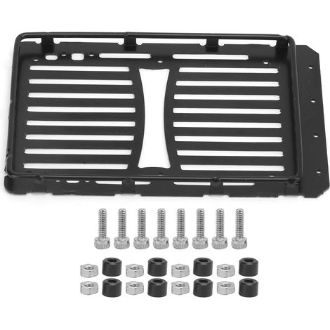 Porte-bagages de toit robuste pour voiture RC Wrangler/Axial SCX24 1/24, coffre de transport durable, accessoire de chargement (1/5)