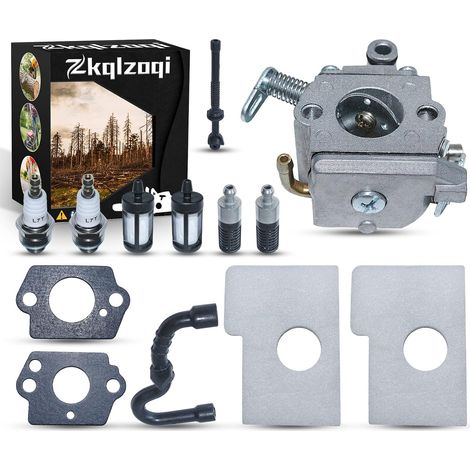 Kit de carburateur, pour tronçonneuse Stihl Ms180 Ms170 018 017, 1130 120 0603, 1130 124 0800, 1130 358 7700, 1130 647 9400 pour Zama C1Q S57B (1/5)