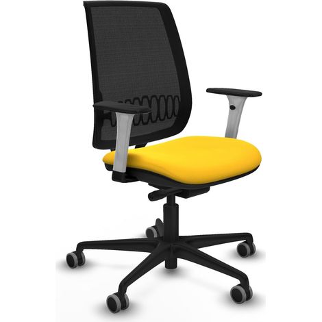 Silla de oficina piqueras y crespo Alares blanco espuma de alta calidad (1/2)