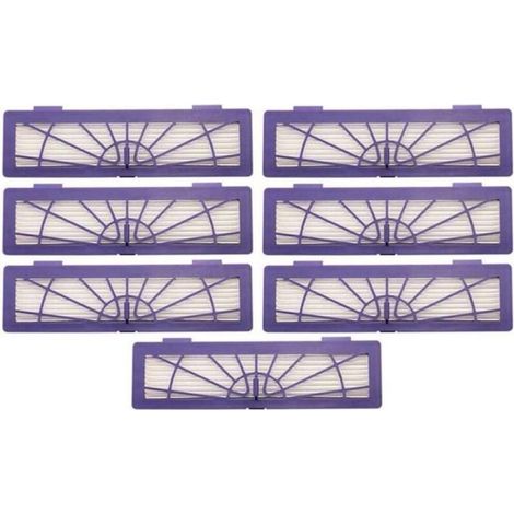 Lot de 7 filtres de rechange pour Connected D3 D4 Botvac D Series D75 D80 D85 et Botvac Series 65 70E 75 80 85 PZCC (1/4)