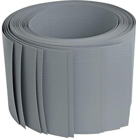 Sichtschutz Zaunblende Hart PVC Sichtschutzstreifen 10er Set Zaunfolie Grau