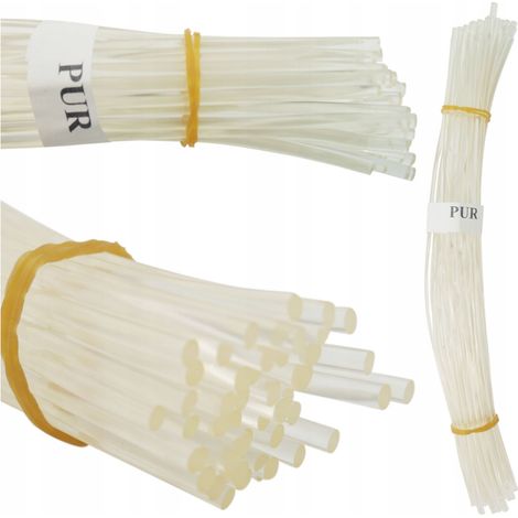 Liant PUR 100 g, diamètre 3 mm, transparent, pour la réparation d'éléments en polyuréthane (1/5)