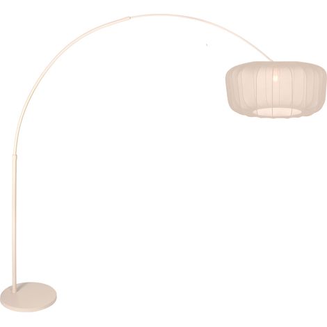 Steinhauer - lampada da terra - Sparkled Light - crema - metallo