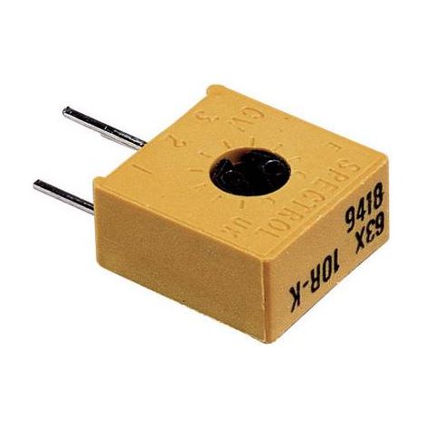 Vishay M63X253KB40 M63X253KB40 Trimmer de précision linéaire 0.5 W 25 kΩ 270 ° 300 ° 1 pc(s) W53583 (1/2)