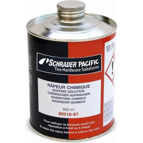 RAPEUR CHIMIQUE LIQUIDE SCHRADER POUR PNEU ET CHAMBRE A AIR 800 mL