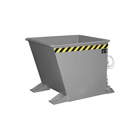 Bauer Spänebehälter SGU-RZ 55, lackiert, Mausgrau