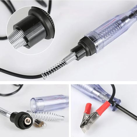 Stylo testeur de circuit électrique automobile avec affichage numérique, détecteur de tension DC5 90V pour l'entretien des véhicules