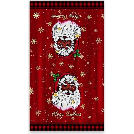 Serviette De Cuisine - Imprimé Sapin De Noël - 45 X 66 Cm - Pour Cuisine Salle De Bain Gym - Lot De 1
