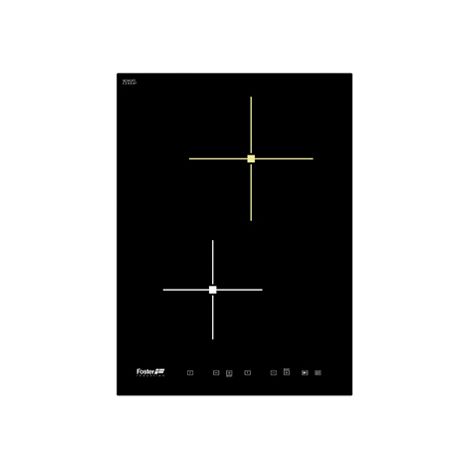 Foster S4000.Domino.IS.2. Colore del prodotto: Nero, Posizionamento dell'apparecchio: Da incasso, Tipo di piano cottura: Piano cottura a induzione. Bruciatore medio: 1200 W, Bruciatore gr... - 7322240 (1/2)