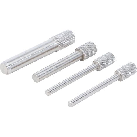 1 - Coffret de calage - Outil de distribution - Pour moteur Diesel 1.4 et 1.6 - Remplacement courroie et arbre à cames - Compatible Ford Peugeot Citroën Mazda Volvo - Gris - 25x15x5cm (1/4)