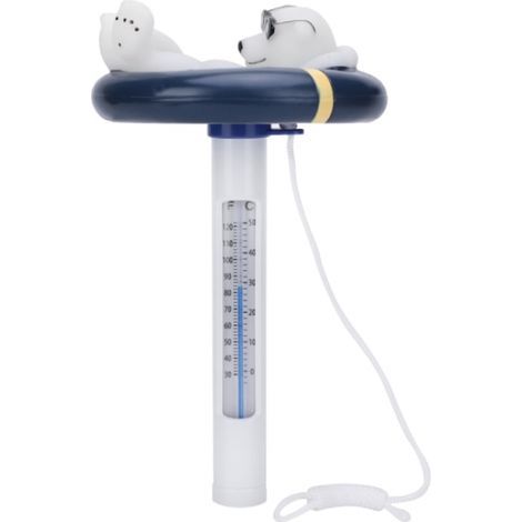 Thermomètre flottant pour piscine, en forme d'ours, pour mesurer la température de l'eau des piscines, spas, jacuzzis et aquariums-AquaForge (1/3)