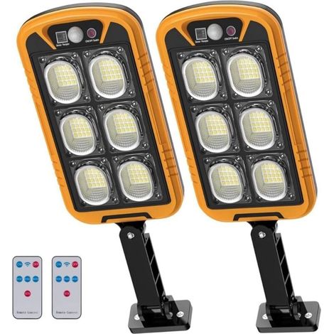 Luce solare per esterni, stile moderno IP66 senza fili, luce solare per esterni con sensore di movimento, faretto LED per esterni da 150 W con 3 modalità di illuminazione, luce 7000 K per giardino/gar