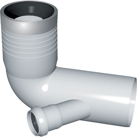 SCELTO DA DESIVERO P.p. curva wc prolungata d.110 c/a.sx40 codice prod: DSV01063 (1/2)