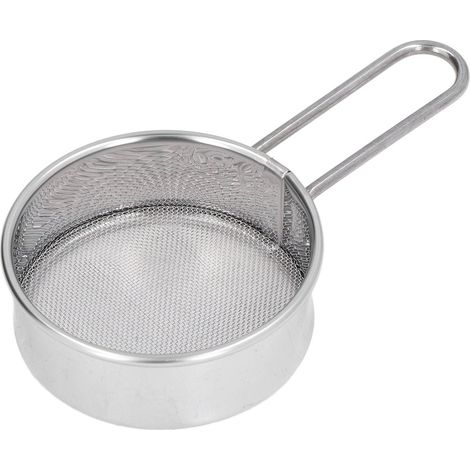 Tamis à farine TuseRxln – Acier inoxydable 304 – Tamis fin 40 mailles – 1 pièce – Blanc (1/5)
