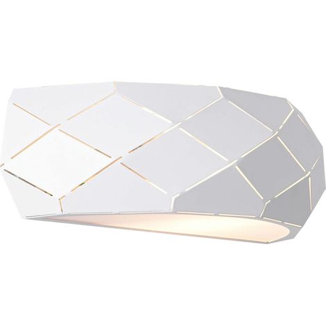 Applique Reus blanche 1xE27 métal Light Prestige IP20 (1/5)