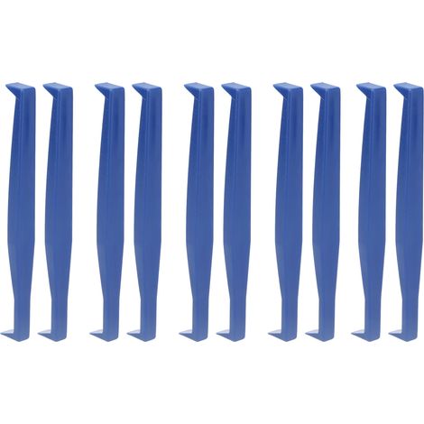 Lot de 10 outils d'ouverture, spatules en plastique, tournevis à 2 têtes, barre de démontage pour smartphones, 127 mm