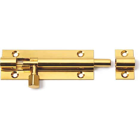 CATENACCIO A CANNONE OTTONE LUCIDO mm. 90 10.00 pz