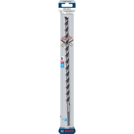 Bosch PRO Bohrer HEX-5, 12 x 250 x 300 mm