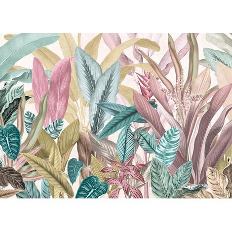Komar Mathilda - Carta da parati in tessuto non tessuto, dimensioni: 350 x 250 cm, larghezza 50 cm, carta da parati, camera di pecore, soggiorno (1/4)