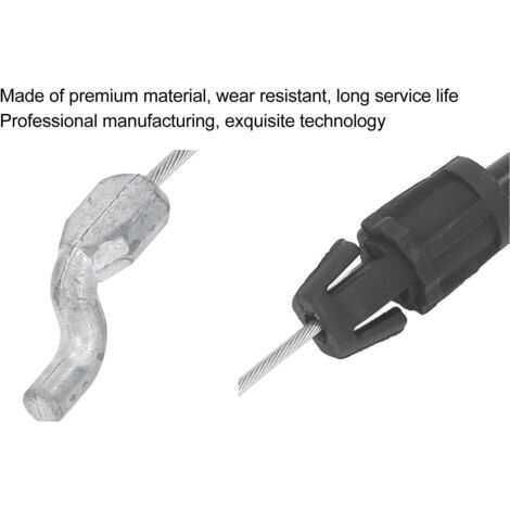 Cavo di trazione per tosaerba, pezzo di ricambio resistente, ideale per lavori in giardino, compatibile con Fuxtec FX RM (1/4)