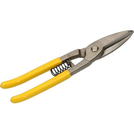 Cisaille à tôle professionnelle pour tôles et profilés - 250 mm - Forgé en acier à outils CrV avec poignées en caoutchouc (1/5)