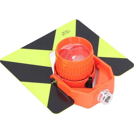 Prisme optique simple inclinaison, verre optique, boîtier ABS protecteur, prisme de topographie précis pour autoroute. (1/5)