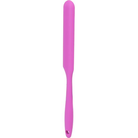 Spatule à cire en silicone violette, applicateur multifonction pour épilation, grattoir à haricots de cire, cuillère de fusion professionnelle, outil de beauté réutilisable. (1/5)