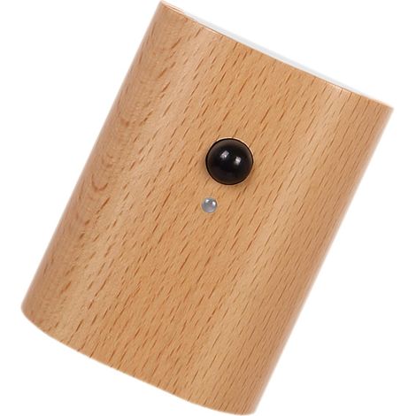 Lampe Murale LED Bois Détecteur Mouvement Rechargeable Applique Murale Intérieure Chambre Couloir Veilleuse Détecteur Lumière (1/5)