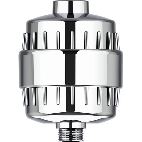 Filtre de douche anticalcaire en 20 étapes qui élimine le chlore et le fluorure - 2 éléments inclus - Filtres de douche (1/5)