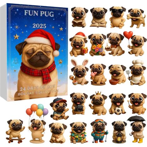 Calendrier de l'Avent, pendentif 2D, compte à rebours de Noël 24 jours avec pendentifs, pour fille, nièce, famille, amis, adolescents, étudiants, cartable, sac à dos (1/5)