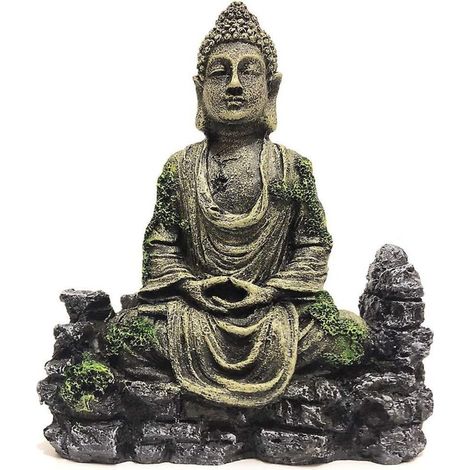 Statue de Bouddha pour aquarium - Ornement pour aquarium (1/5)