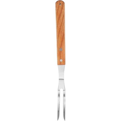 Fourchettes à barbecue en acier inoxydable de couleurs assorties, lot de 2, pour servir la viande. Outil de barbecue d'extérieur. (1/5)