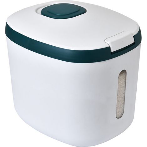 Boîte de Rangement Hermétique pour Riz 5KG - Récipient Alimentaire en Plastique Robust