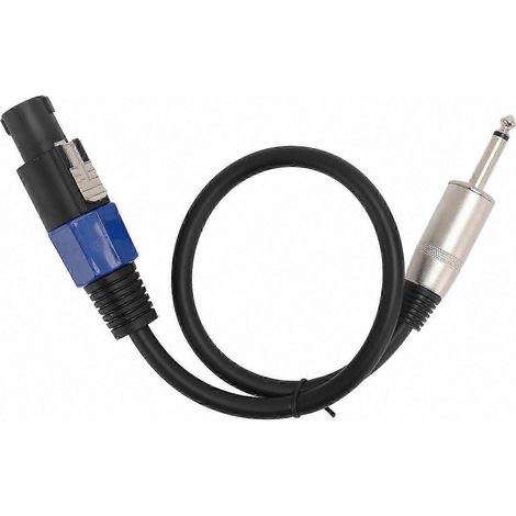 Câble audio 6,35 mm mâle-mâle, cordon de liaison amplificateur et enceinte, fil de connexion jack stéréo (1/5)