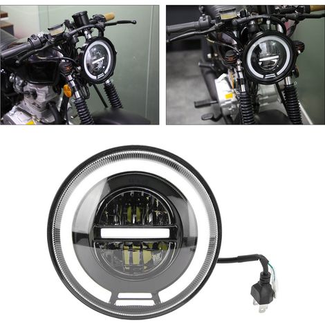 7-Zoll-Zweifarben-LED-Scheinwerfer (einliniges Design) für Motorräder (1/5)