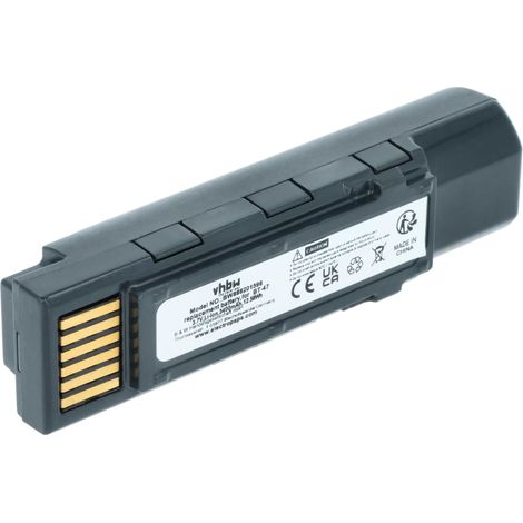 vhbw Akku Ersatz für Datalogic BT-47, RBP-GM45, TW18050652, 128004721 für Barcodescanner POS (3400mAh, 3,7V, Li-Ion)