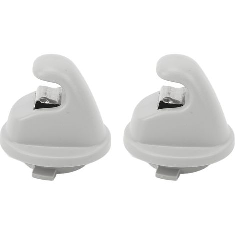 2 Ersatz-Sonnenblendenhalterungen 5G0857561B Auto-Sonnenblenden-Befestigungshaken für Seat Tarraco 2019-2022, 2er-Set, Originalclips (1/5)