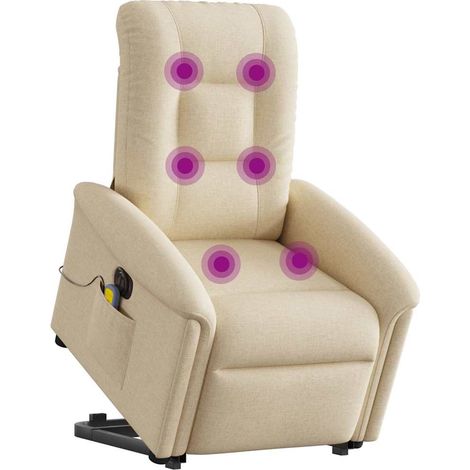 Maison Exclusive - Sillón de masaje eléctrico reclinable elevable