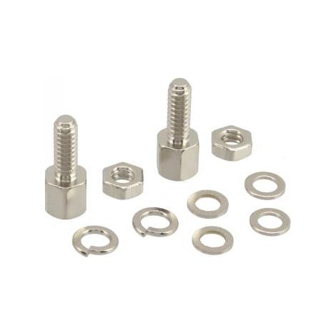 Set viti inline sub-d fastening kit 10 pezzi esagonali rondelle (1/3)