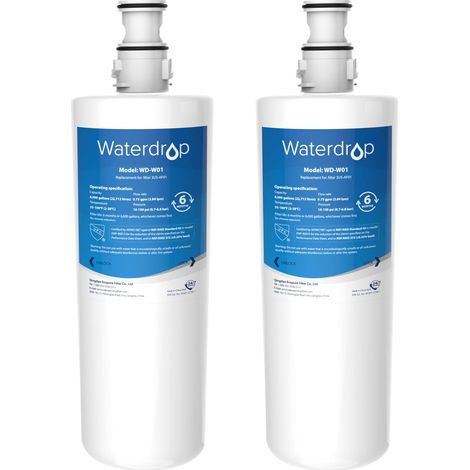 Filtre à Eau pour l'évier, Compatible avec F701R, F-701R, HC-3300, GN-1100, HC-1100, AP3-765S, 70020019835 (2 pack) (1/5)