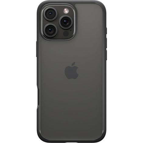 Spigen Ultra Hybrid iPhone 16 Pro Max 6,9" matt schwarz/schwarz ACS07996 (1/5)