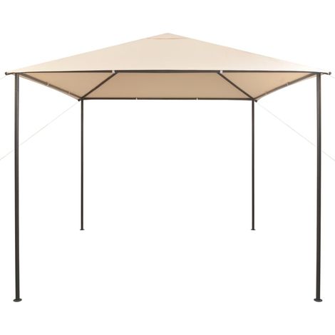 Chapiteau Tonnelle de jardin,Tente 3 x 3 m Beige Acier CFW310778 (1/5)