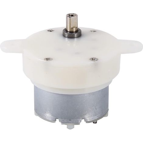 High Torque Electric Motor, DC Motor 12v Slow Speed Electric Motor/Gearbox 3 RPM 4mm Shaft Diameter Micro Motor Replace Accessories (1/5)