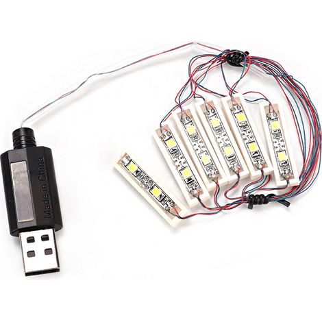 Lampe à LED USB à briques décoratives lumineuses pour bar DIY universel (1/5)
