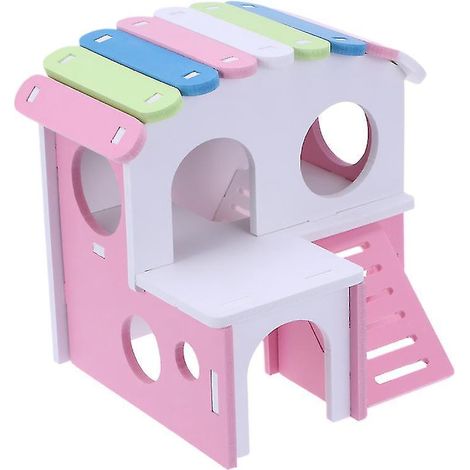 1 maison en bois pour hamster