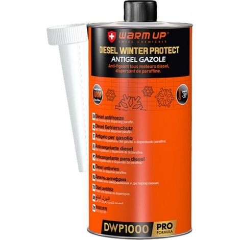 Antigel gazole DIESEL WINTER PROTECT -31° 1 Litre WARM UP