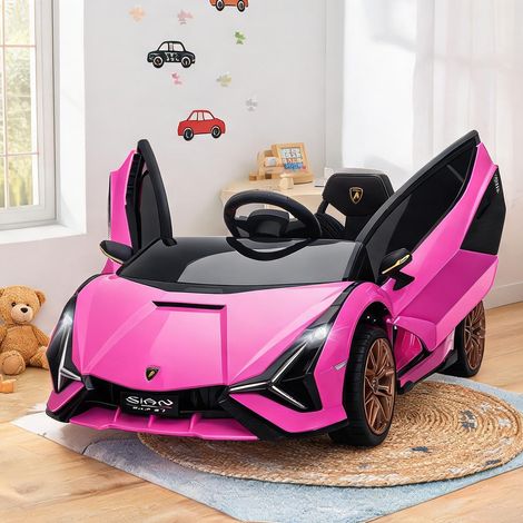 Voiture électrique pour enfant rose en PP 108 x 62 x 40 cm (1/5)