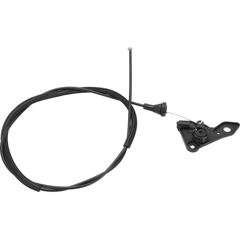Cable of unlocking of hood, pilot left 51231960853 black of replacement for 328i E36 1996 1998 (1/5)