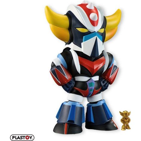 Statuetta Plastoy Goldorak XXL - Grendizer XXL in PVC da 40 cm con mini statuetta da 7 cm